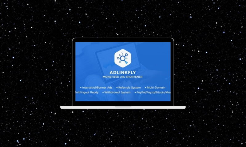 Adlinkfly - monetized url shortener
