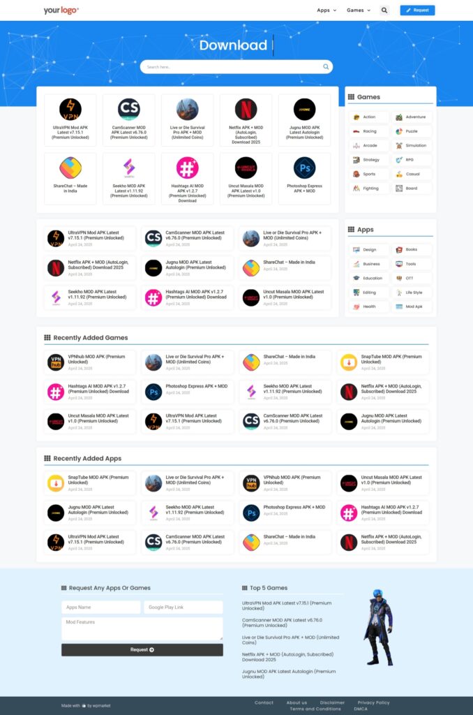 apkblog template